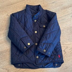 Ralph Lauren quilted jacket size 2T/2